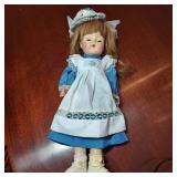 Vtg Sash Collectible Doll
