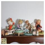 Vtg Collectible Figurines