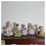 Vtg Collectible Figurines