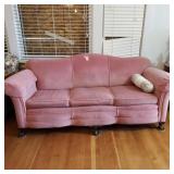 Vtg Pink Sofa