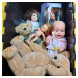 Vtg Dolls and Misc Lot