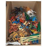 Vtg Early 70's Plastic Cowboys, Indians and Misc
