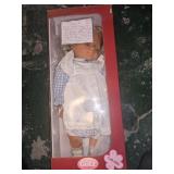 Gotz Collectible Doll, not our handwriting, bid