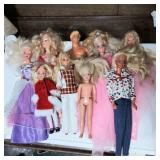 Asst Barbies and Misc