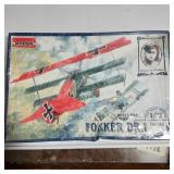 Roden Fokker Dr.1 World War Model Airplane NIB