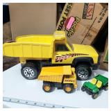 Tonka Dump Truck and Misc Toy Collection
