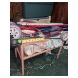 Doll Stroller, Ironing Board and Bed