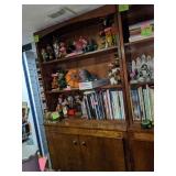 2 Piece Wooden Shelf, bring help for removal