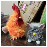 Furbie and Chicken Toys
