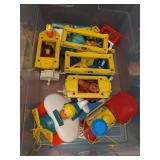 Vtg Fisher Price Little People Toys