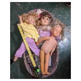 Vtg Doll Collection and Misc