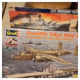 Revell USS Arizona Battleship and Doolittle Tokyo