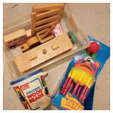 Wood Toys and Misc