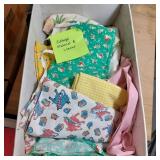 Vtg Materials and Linens