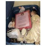 Dolls and Misc Collection, inventory written on