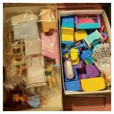 Doll House Furniture and Misc