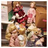 Dolls and Misc Collection