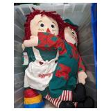 Raggedy Ann and Andy Dolls and Misc