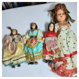 Vtg Collectible Dolls