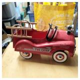 Red Fire Chief Model Car