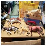 Toy Horse and Misc Collection