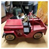Vtg Tonka Toy Jeep