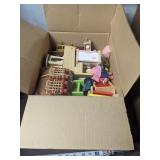 Wooden Dolls and Misc Collection