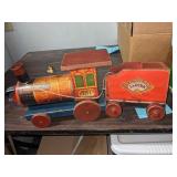 Vtg Looky Chug Chug Train Fisher Price Toy and