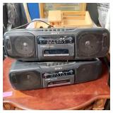 2 Sony Cassette Players, untested