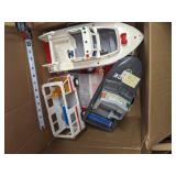 Ariane Rescue Boat and Misc Toys