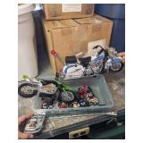 Collectible Harley Davidson and Misc Motorcycles