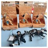 Wild West Sioux 70305 and Zorrow Figurines