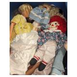 Raggedy Ann Collectible Doll and Misc