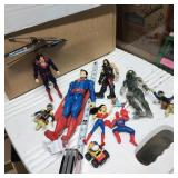 Superman, Spiderman, Wonder Woman and Misc