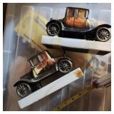 Marble and Metal Bookends