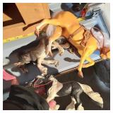 Horses, Barn and Rider Kids Toys