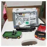 Playmobil Sportline Car, John Deere Truck, Texaco