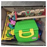 Little Tikes Toddle Tots Cary Along and Misc