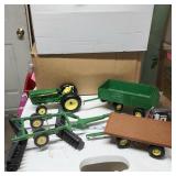 John Deere Tractor and Misc Attachements