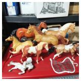 Toy Horse and Misc Collection