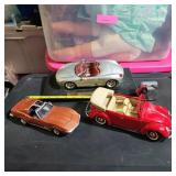 Toy Corvette, VW and Porshe Car Collection