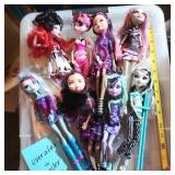 Everafter and Monster High Collectible Dolls and