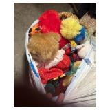 3 Bags of Plush Toys