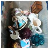 Mixed Collectibles and Glass