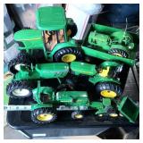 John Deere Toy Tractor and Misc Collection