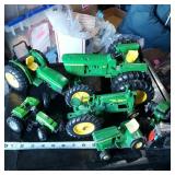 John Deere Tractor and Misc Toy Collection