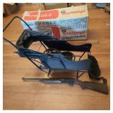 Vtg Carriage and rusty BB pew pew