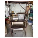 Metal Shelf garage.