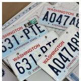 WA State License Plates