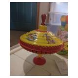 V tg spinning top and Winnie the Pooh Jack in the